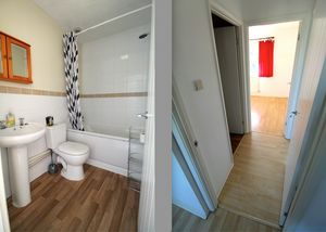 Bathroom and Lobby- click for photo gallery